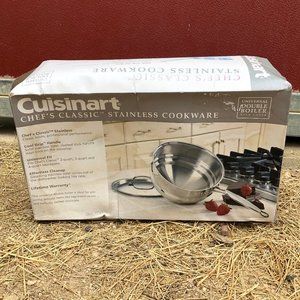 Cuisinart Chef's Classic Stainless Universal Double Boiler with Cover